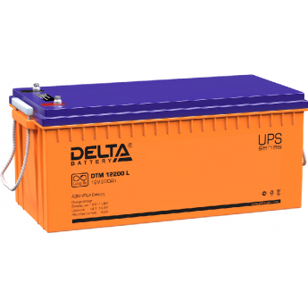 DTM 12200 L Аккумуляторная батарея серии UPS Delta 12В / 200Ач 65,5 60 А DELTA BATTERY DTM 12200 L Аккумуляторная батарея серии UPS Delta 12В / 200Ач 65,5 60 А DELTA BATTERY