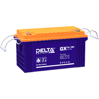 GX 12-120 Аккумуляторная батарея серии GEL Delta 12В / 120Ач 38 24 А DELTA BATTERY
