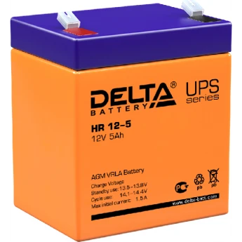 HR 12-5 Аккумуляторная батарея серии UPS Delta 12В / 5Ач 1,72 1,5 А DELTA BATTERY